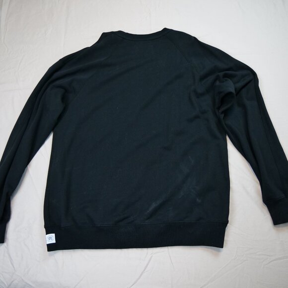 Reigning Champ Black Crewneck Sweatshirt - Picture 6 of 7